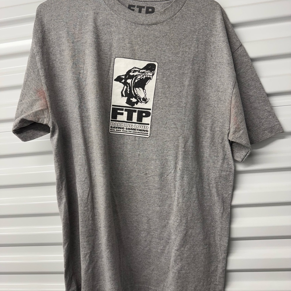 FTP Gray Graphic Men's T-Shirt 2017 release underground